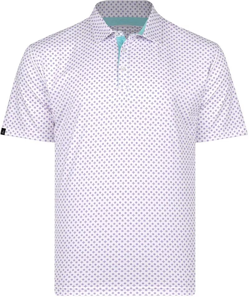Мужская рубашка-поло для гольфа Swannies Hazelwood, фиолетовый