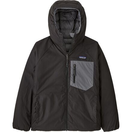 

Двусторонний пуховый свитер с капюшоном — детский Patagonia, черный