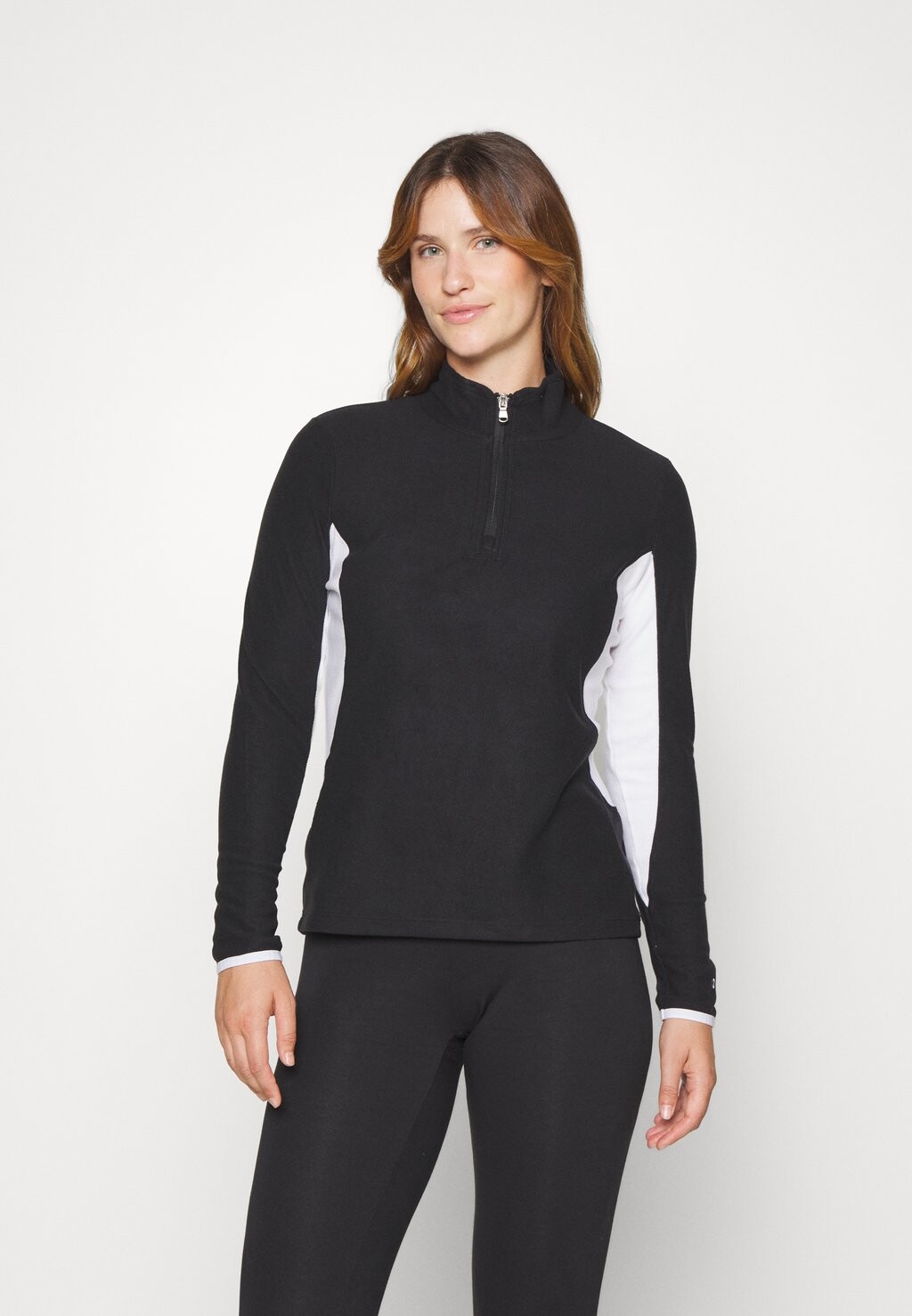 

Флисовая куртка Champion ATHLETIC ПОЛОВИННАЯ МОЛНИЯ, цвет black/white