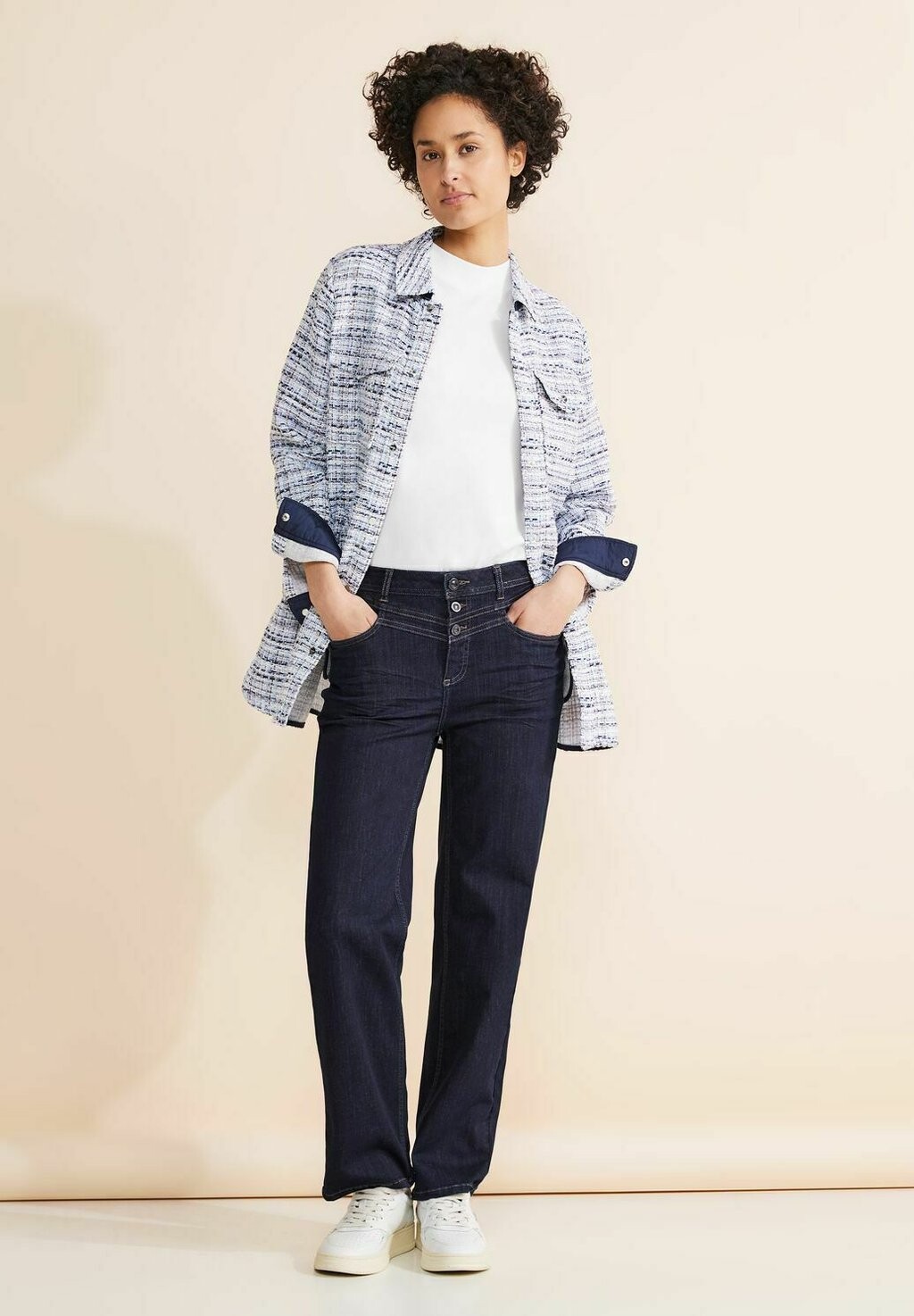 

Джинсы прямого кроя CASUAL FIT Street One, цвет blau