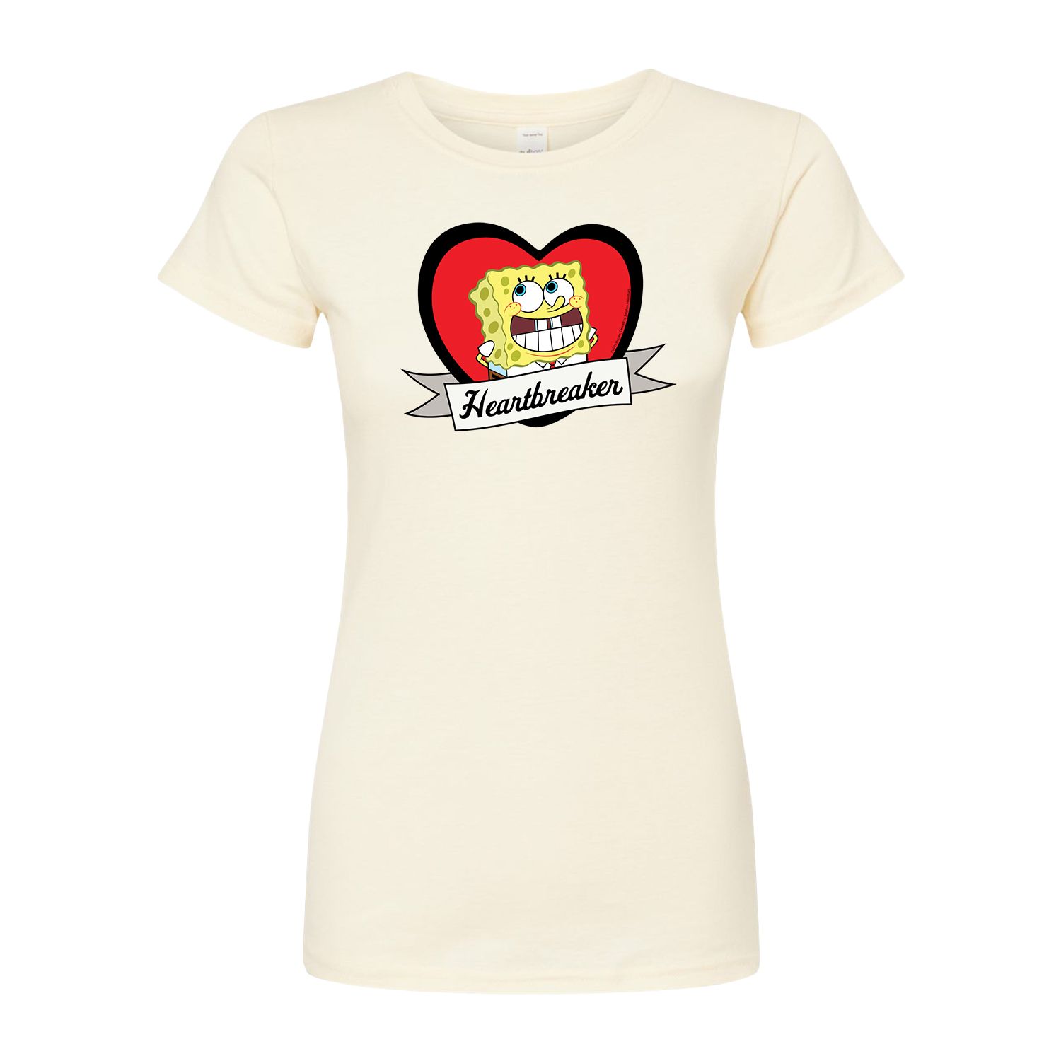 Детская футболка с рисунком Губка Боб «Сердцеед» Licensed Character детская футболка енот сердцеед 128 красный