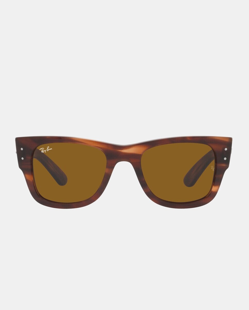 

Квадратные солнцезащитные очки унисекс в гаванском цвете Ray-Ban, коричневый