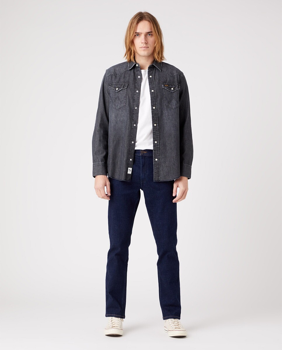 

Мужские джинсы Greensboro Regular с 5 карманами Wrangler, индиго
