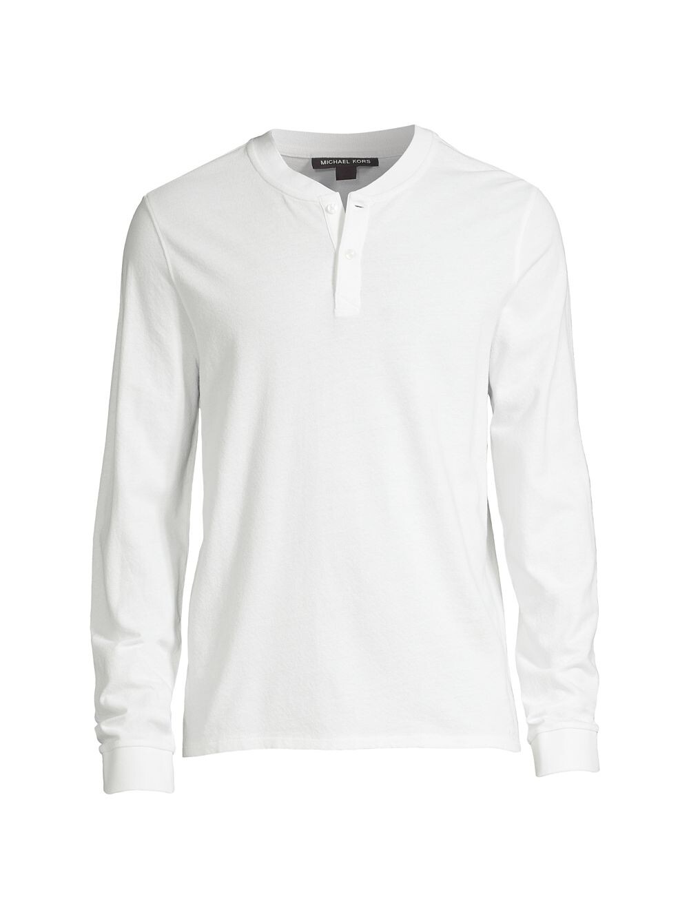 

Креповая футболка Henley Michael Kors, белый