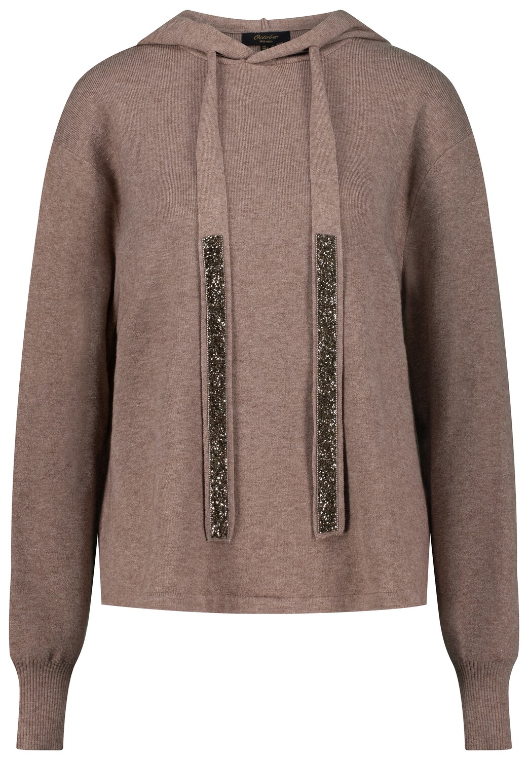 

Толстовка October Kapuzensweater, серо-коричневый