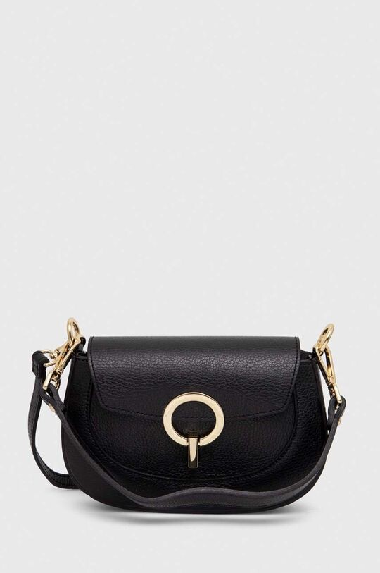 

Кожаная сумочка Answear Lab, черный