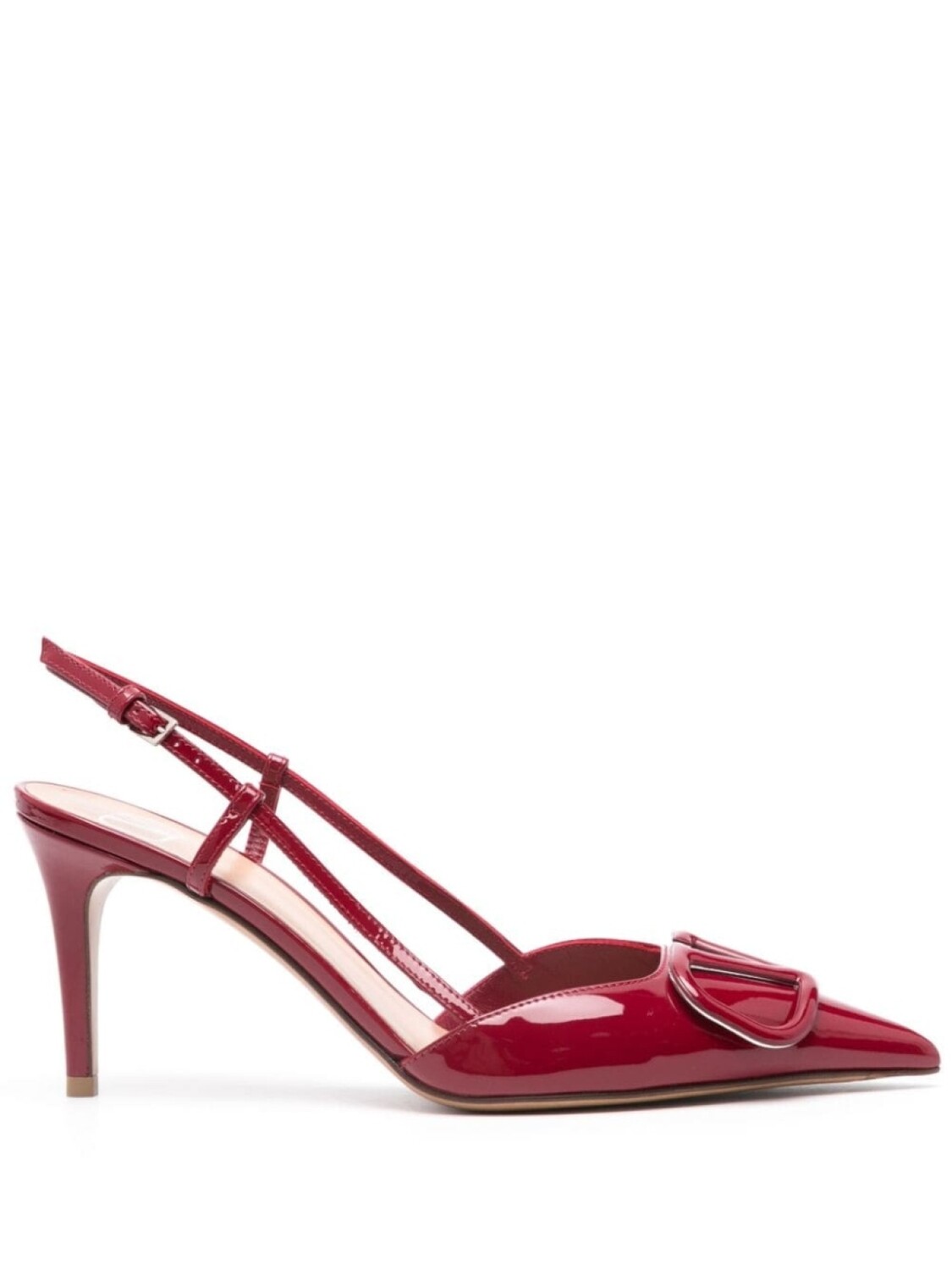 

Valentino Garavani 80-миллиметровые туфли VLogo Signature, красный