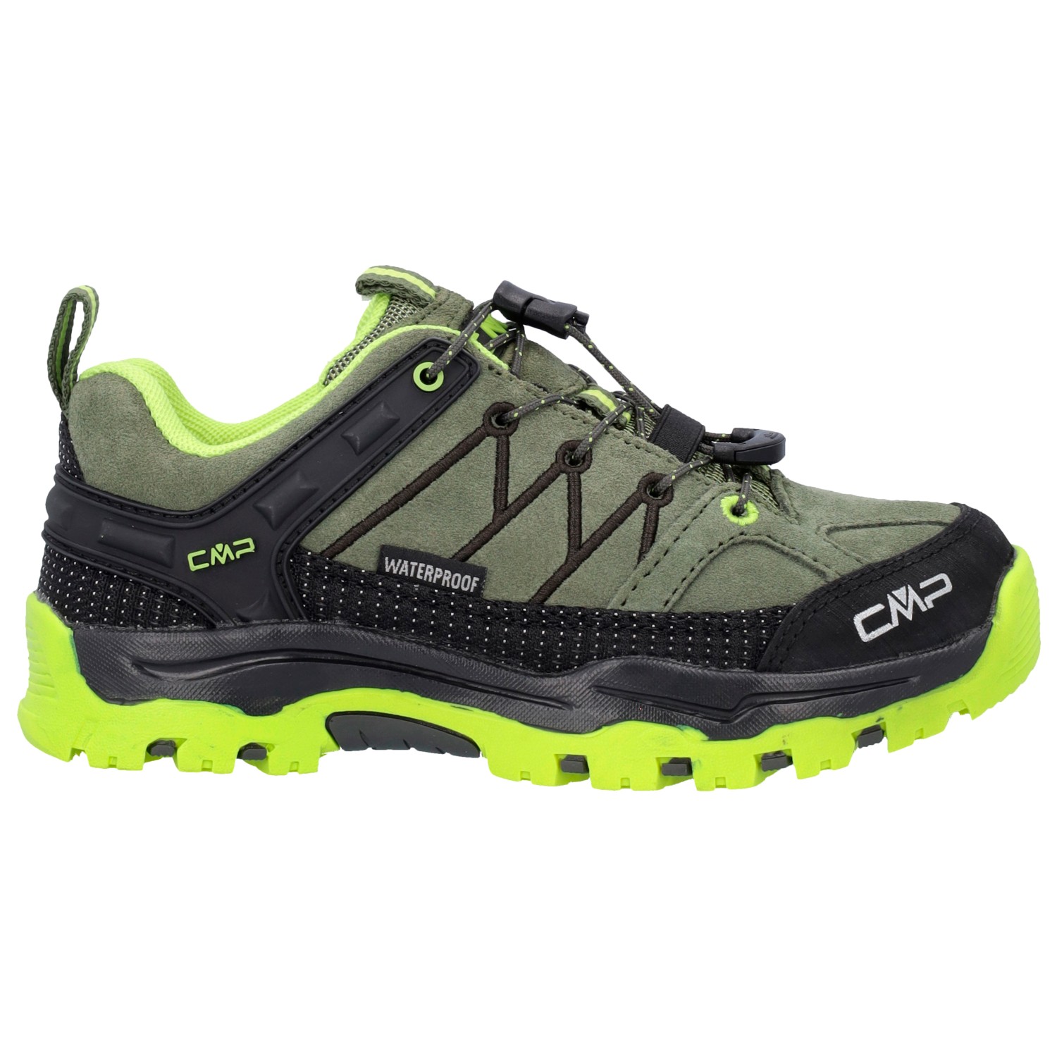 Мультиспортивная обувь Cmp Kid's Rigel Low Trekking Shoes Waterproof, цвет Kaki/Acido кроссовки fluchos aston kaki