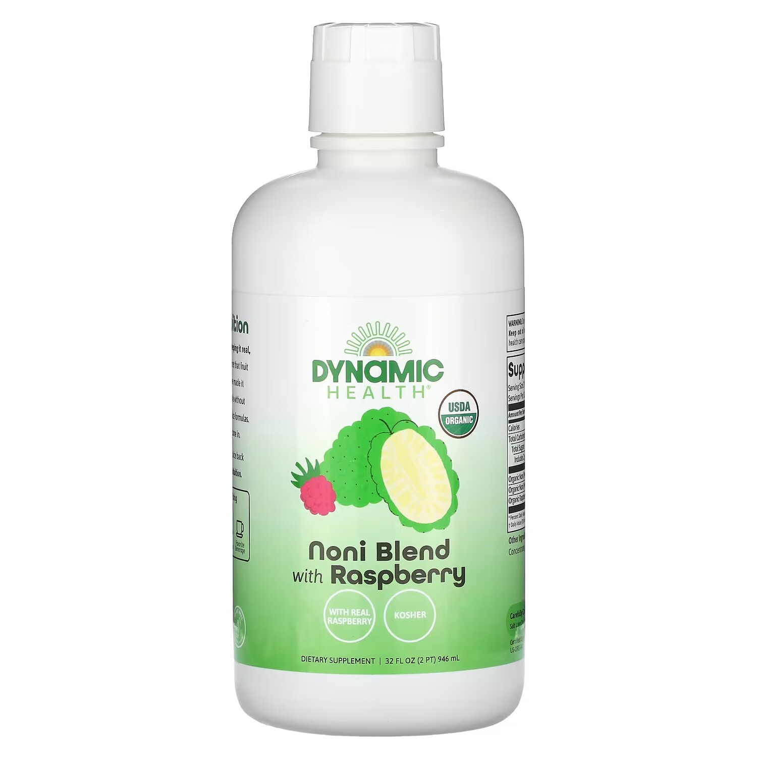 

Смесь нони Dynamic Health с малиной