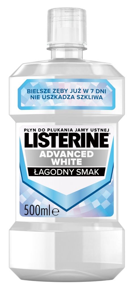 Listerine Advanced White жидкость для полоскания рта, 500 ml