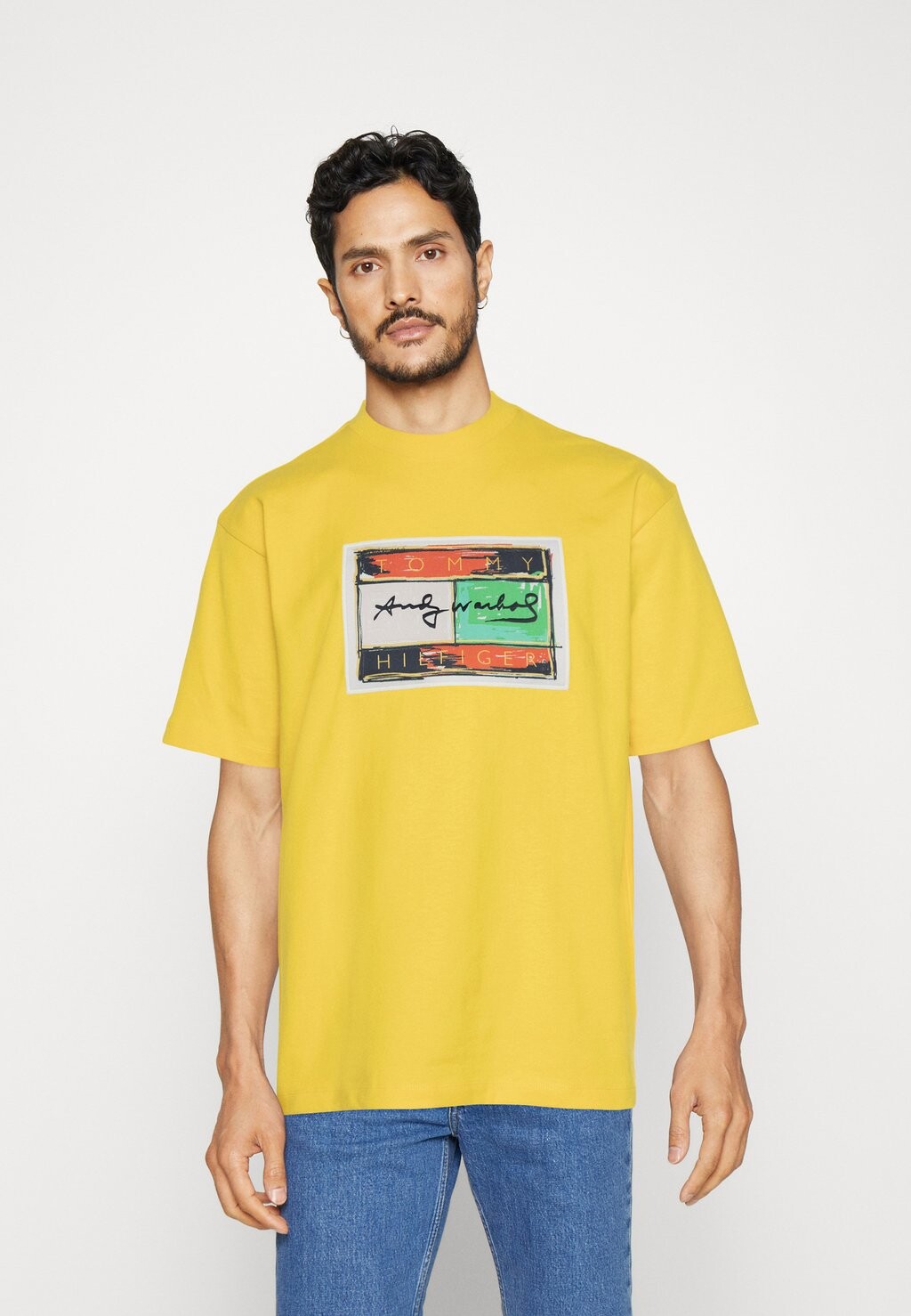 

Футболка с принтом Tommy Hilfiger, желтый