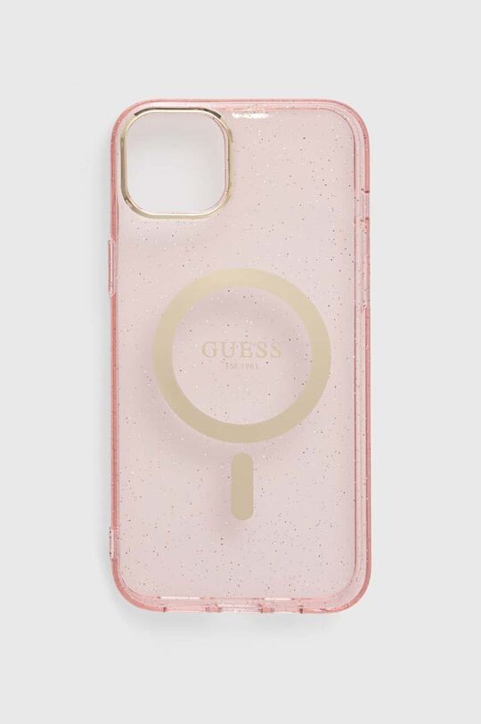 

Чехол для iPhone 14 Plus 6,7 дюйма Guess, розовый