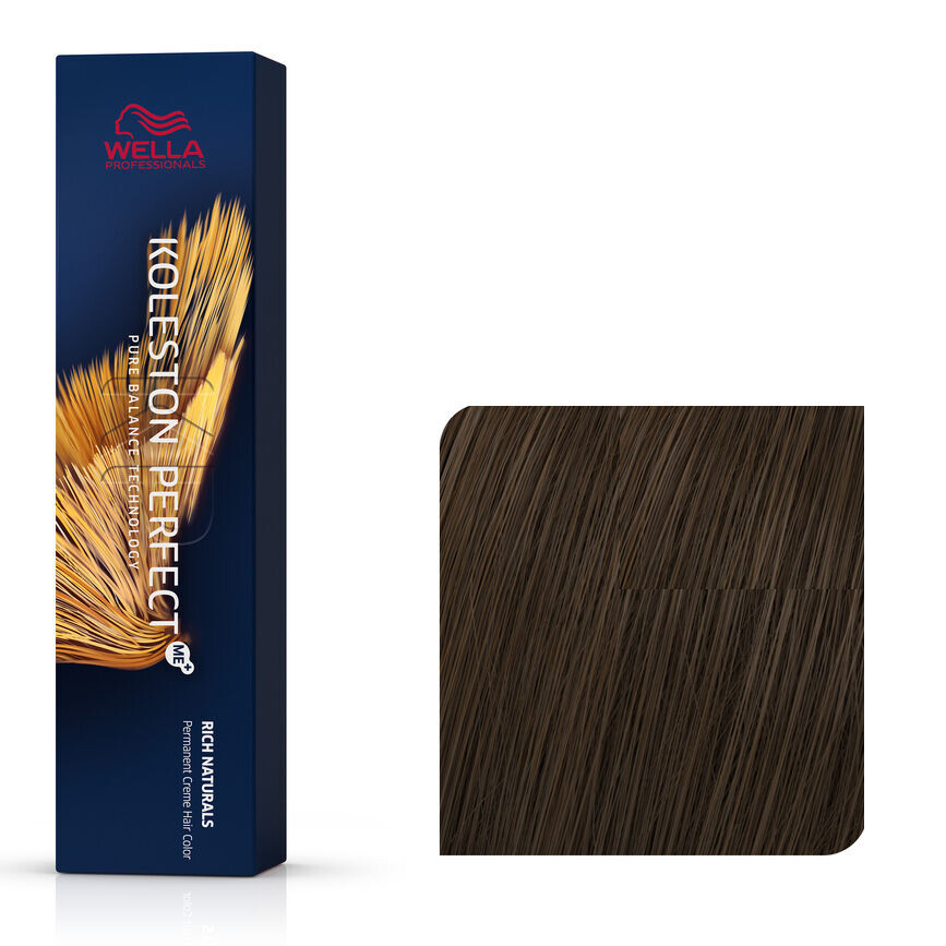 

Стойкая краска для волос 4/3 Wella Professionals Koleston Perfect Me+, 60 мл