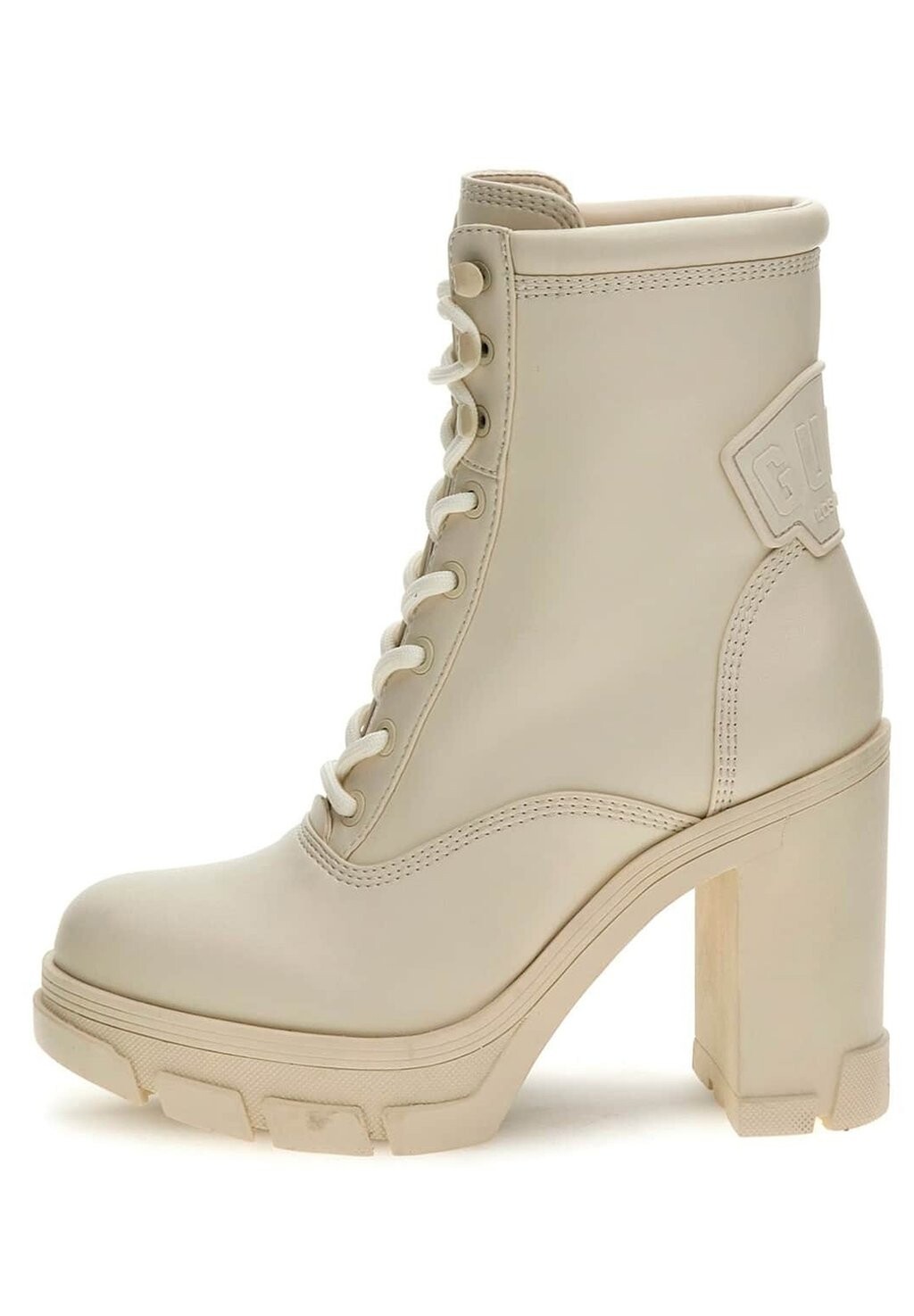 

Ботинки с платформой Guess XENNIA, цвет creme