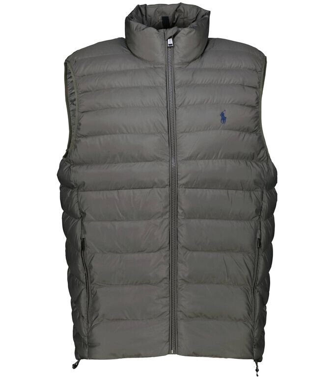 

Стеганый жилет Polo Ralph Lauren, серый