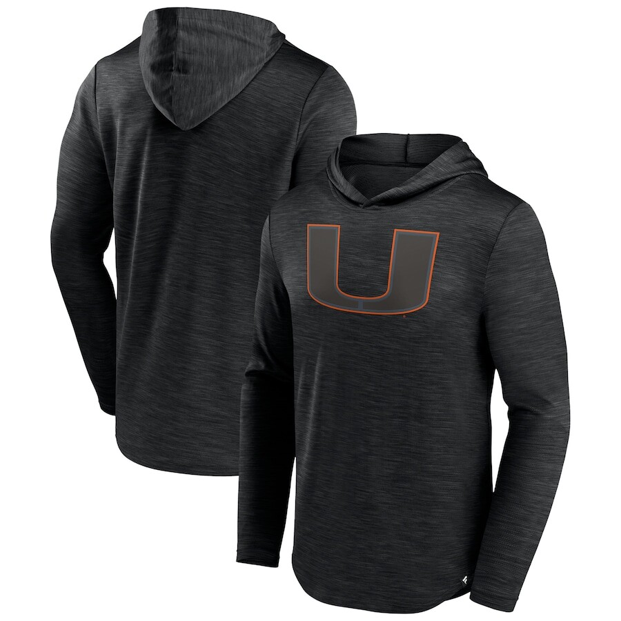 

Футболка с длинным рукавом Fanatics Branded Miami Hurricanes, черный
