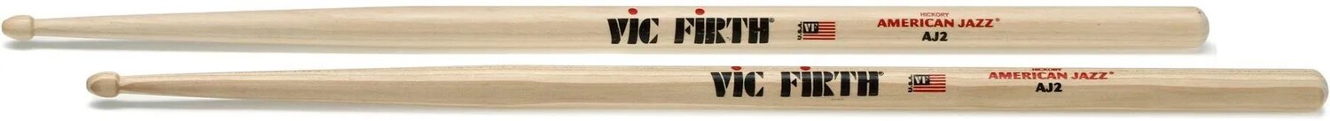 

Барабанные палочки Vic Firth American Jazz Hickory - J2