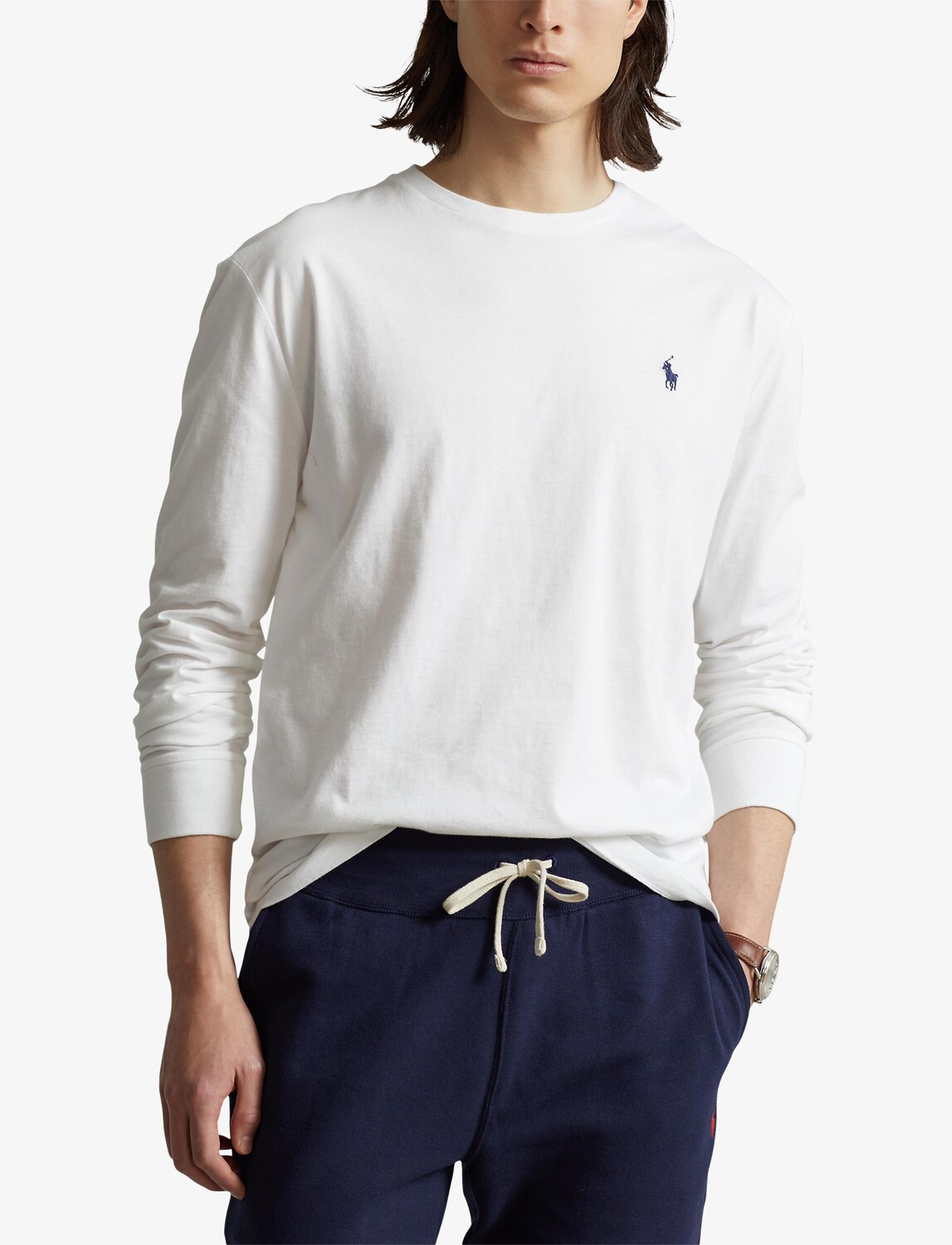 

Футболка из джерси Ralph Lauren, белый