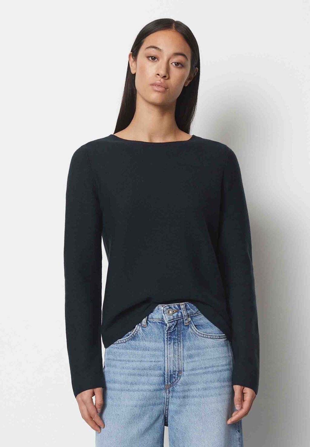 

Вязаный свитер ROUNDNECK Marc O'Polo, цвет deep blue sea