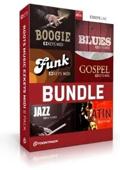 

Toontrack Roots Music EZkeys MIDI, 6 шт.