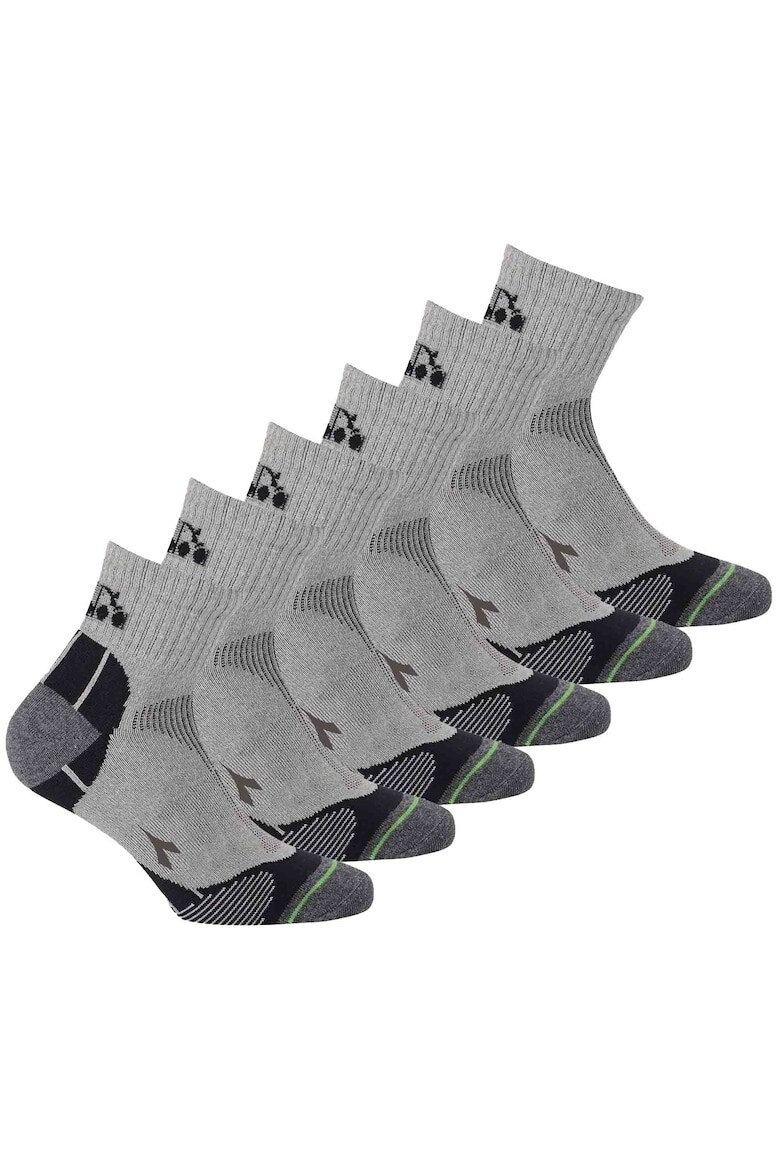 

Короткие носки - 6 пар Diadora, серый