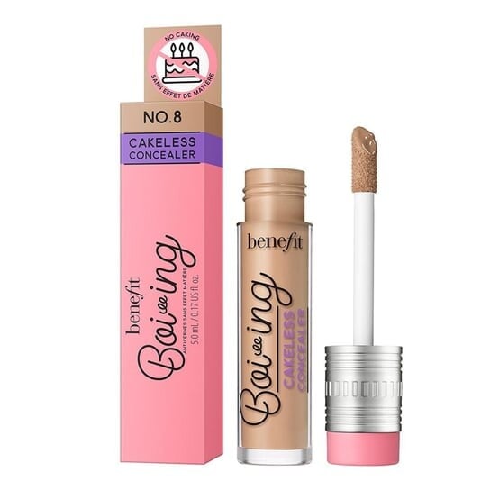 

Жидкий консилер полного покрытия, 08 Medium, Tan Cool, 5 мл Benefit, Boi-In Cakeless Concealer