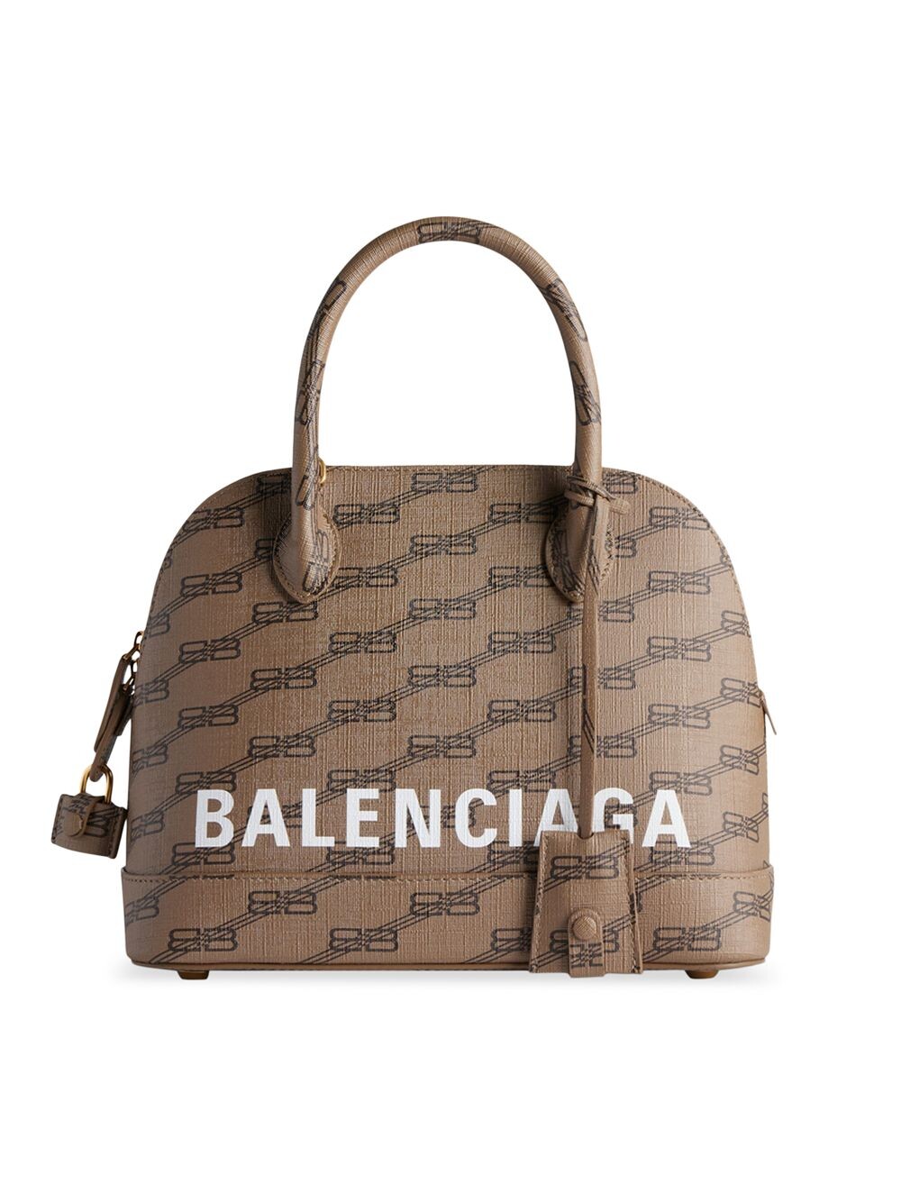 

Маленькая сумка Ville BB Холст с покрытием Monogram Balenciaga, бежевый