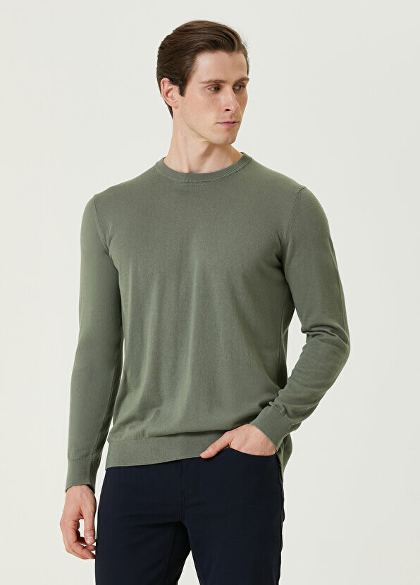 

Темно-зеленый свитер comfort fit strauss Bluemint