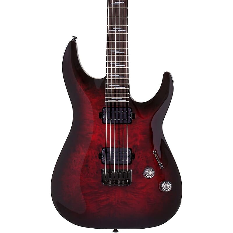 

Электрогитара Schecter Guitar Research Omen Elite-6 Electric Black Cherry Burst