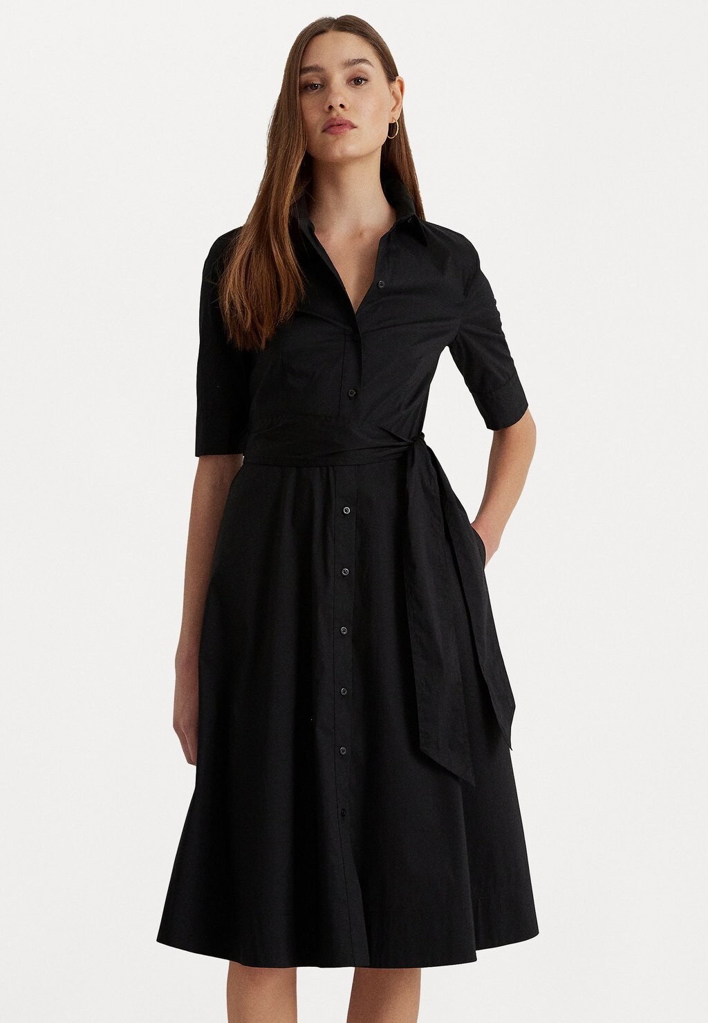 

Платье-блузка FINNBARR ELBOW SLEEVE CASUAL DRESS Ralph Lauren, цвет black
