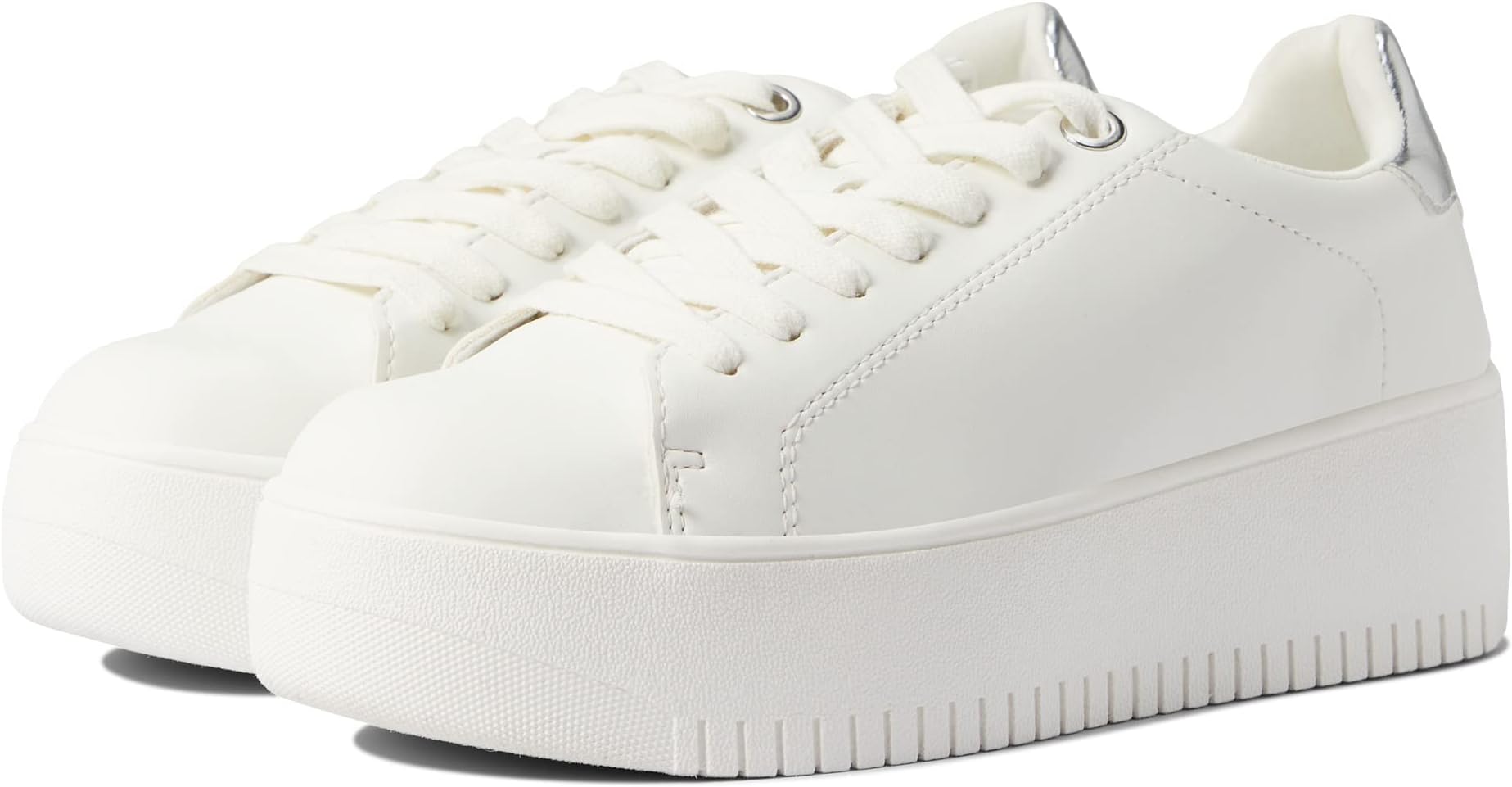 

Кроссовки Rockaway Sneaker Steve Madden, цвет White/Silver, Белый