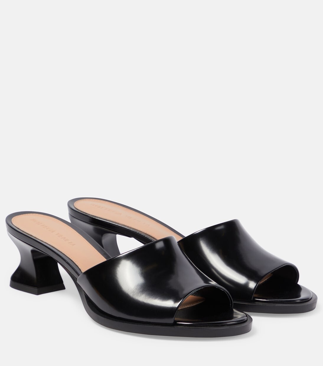 

Кожаные сабо cha cha Bottega Veneta, черный