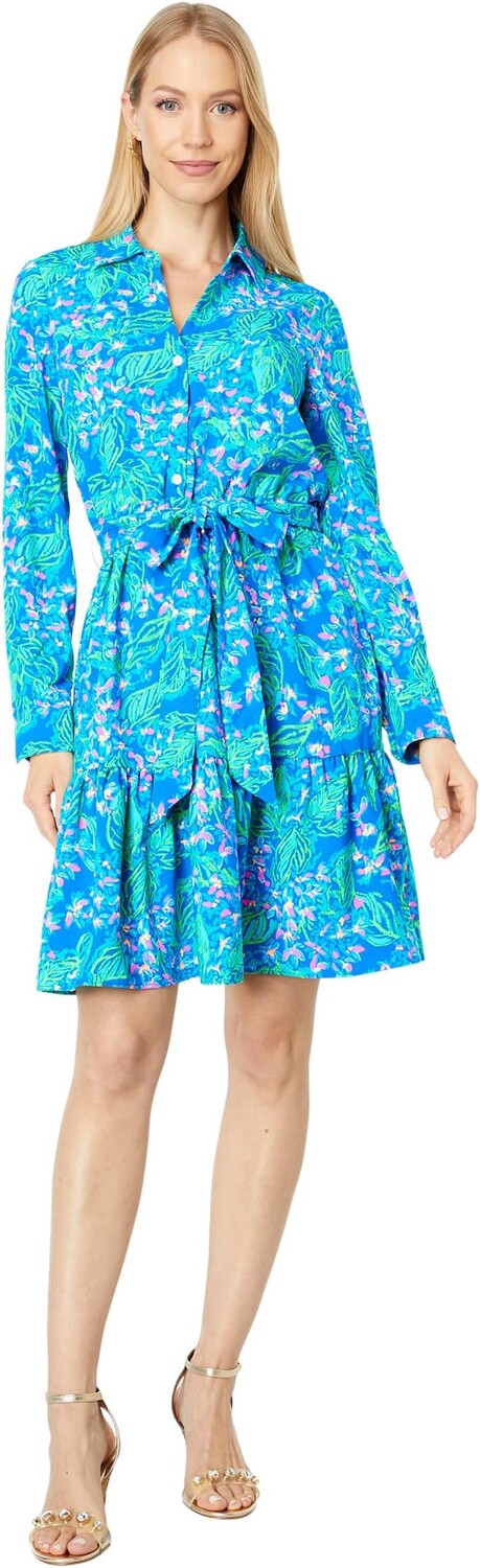 

Эйлен Платье Lilly Pulitzer, цвет Eclipse Blue Serenade In The Shade