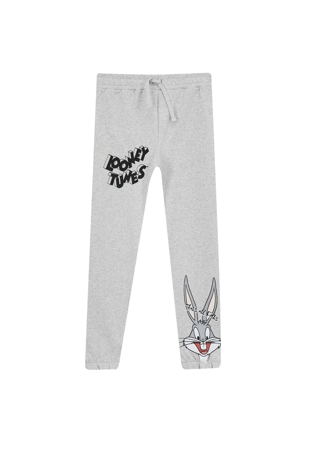 

Спортивные брюки Looney Tunes Standart Fit DeFacto, цвет grey