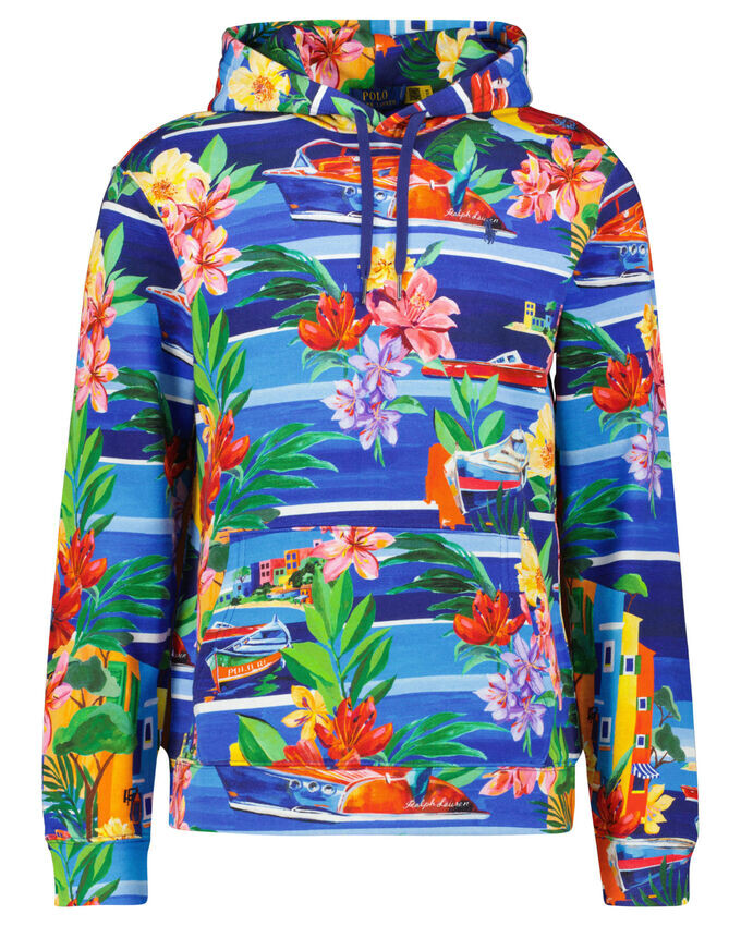 

Толстовка с капюшоном Polo Ralph Lauren, синий