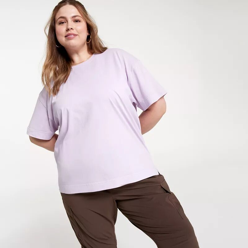 Calia Женская футболка большого размера на каждый день