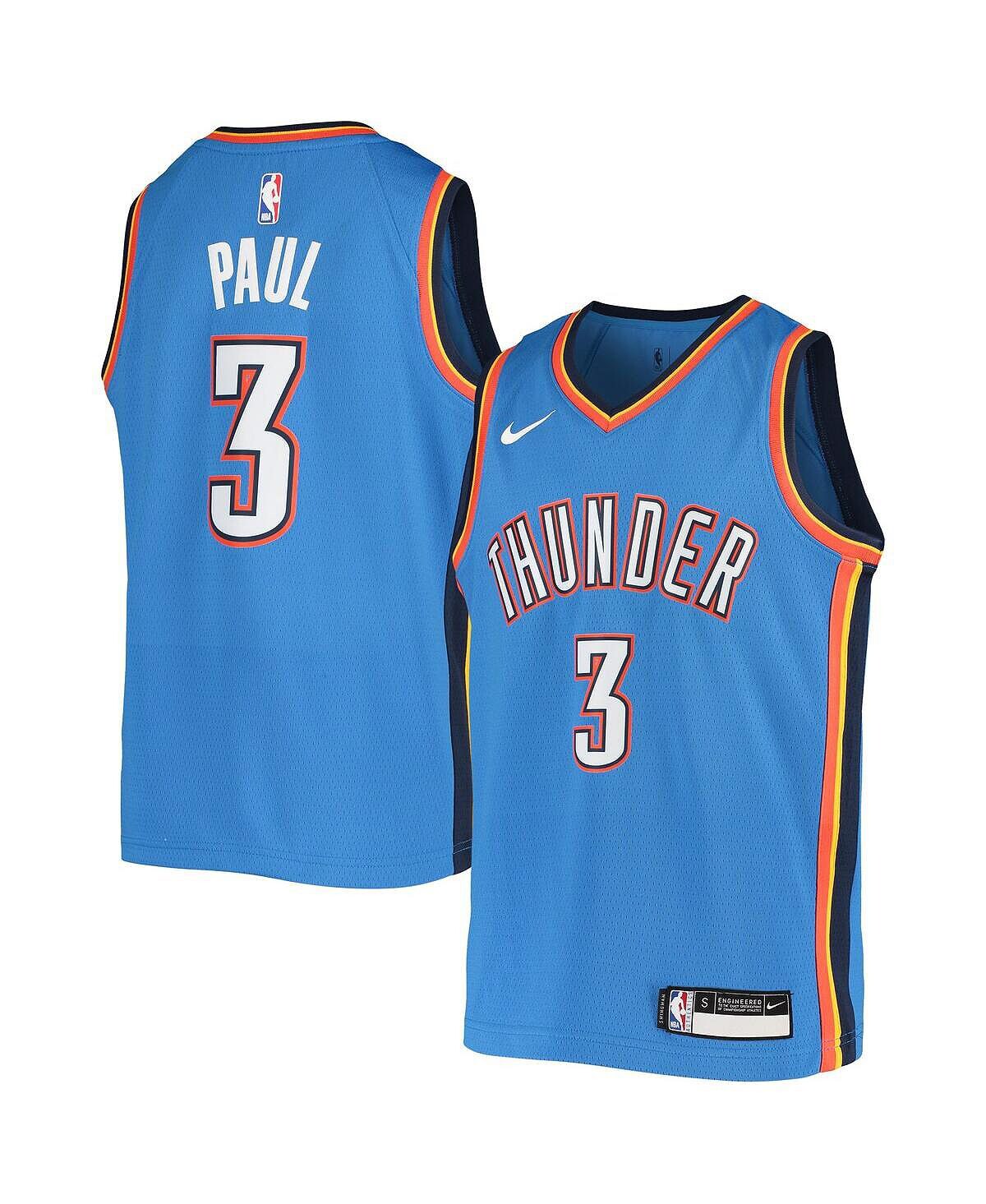 

Джерси команды Swingman команды Big Boys Chris Paul Blue Оклахома-Сити Тандер Nike