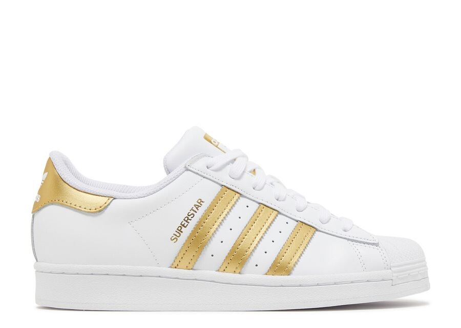 

Кроссовки adidas Wmns Superstar 'White Gold Metallic', белый