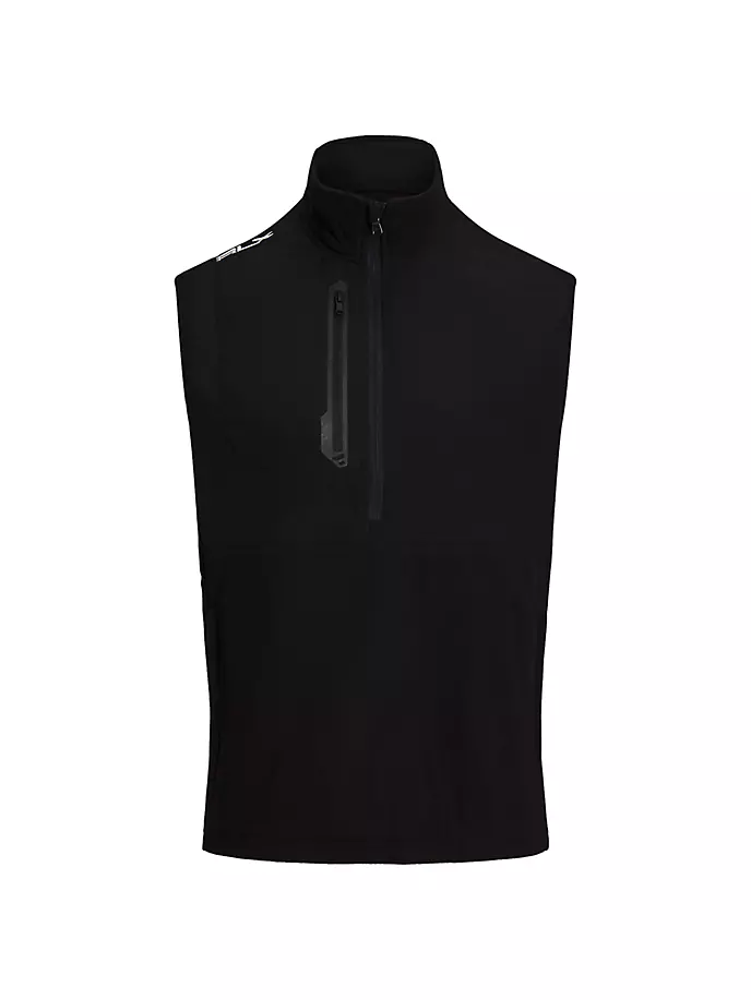 

Флисовый жилет со вставками Tour Rlx Ralph Lauren, черный