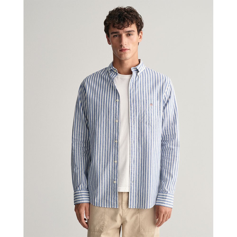 

Рубашка с длинным рукавом Gant 3240060, синий