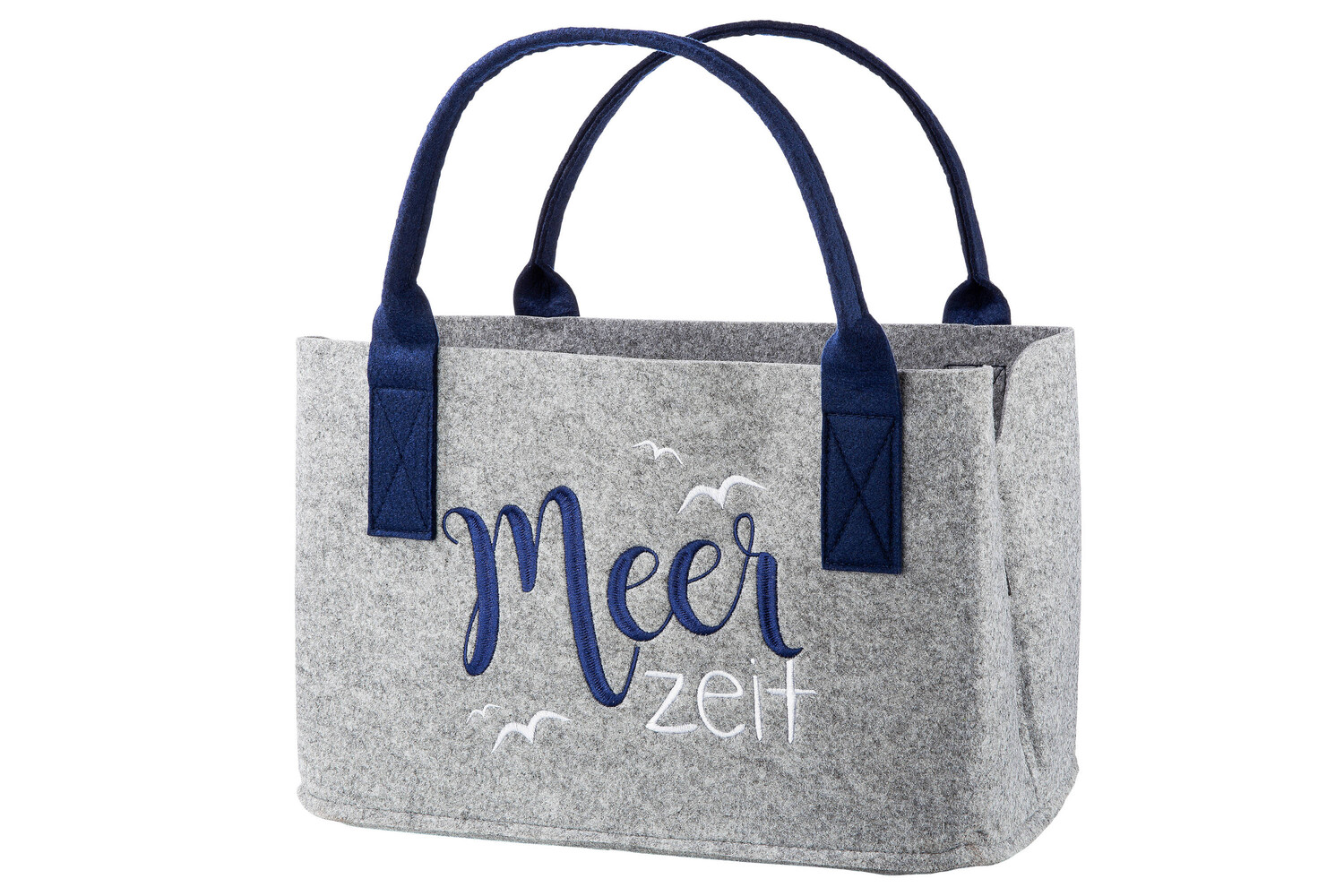 

Сумка шоппер GMD Living Filztasche Meerzeit, светло-серый