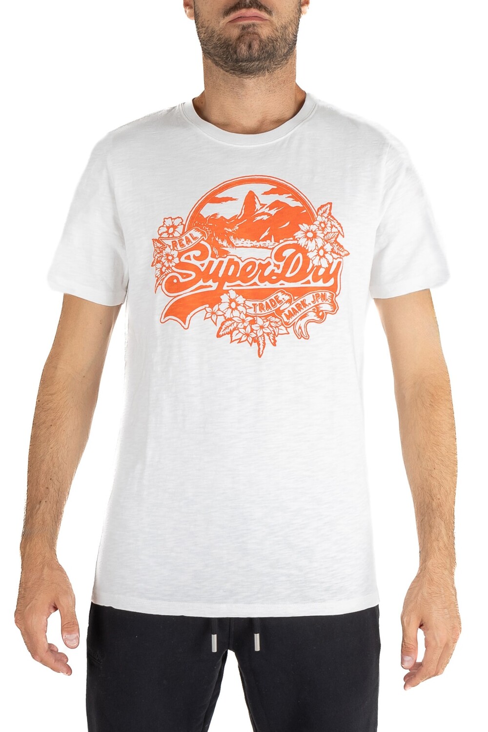 

Футболка Мужская BRILLIANT WHITE SLUB SUPERDRY, белый