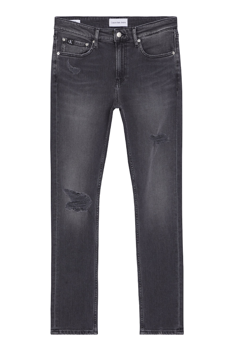 Узкие джинсы Calvin Klein Jeans, серый