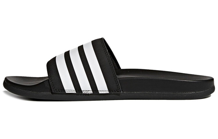 

Спортивные тапочки унисекс Adidas Adilette Cloudfoam Plus Slide белый/черный