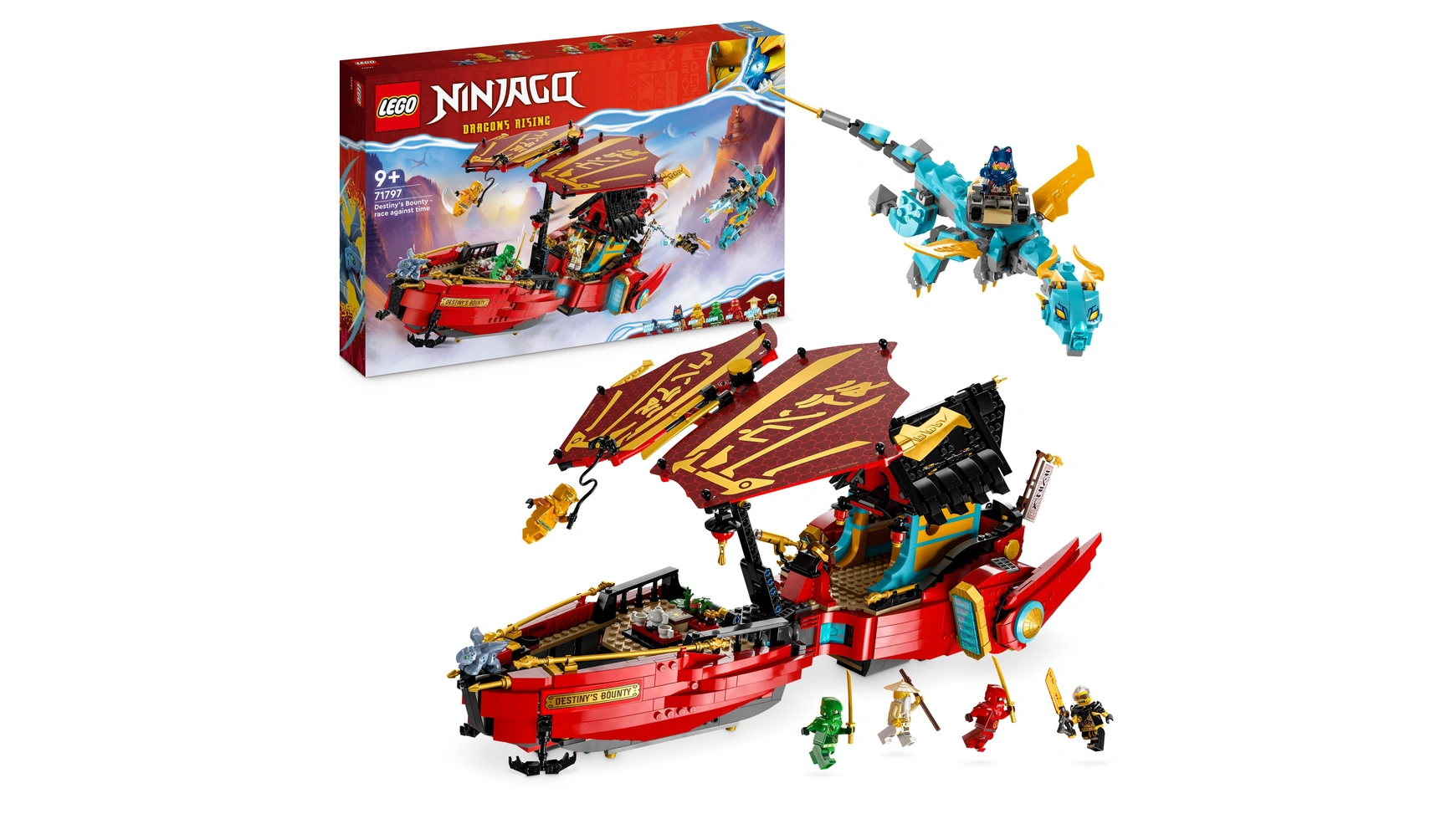

Lego NINJAGO Планер ниндзя в гонке на время