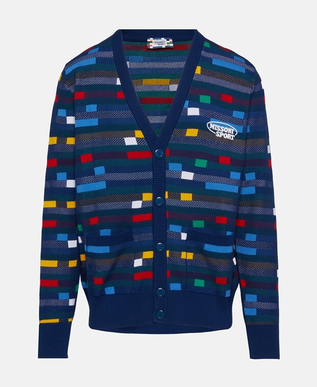 

Кардиган Missoni, синий