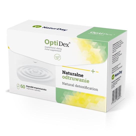 NaturDay OptiDex Spirulina, Детокс тела, 60 капсул. Inne