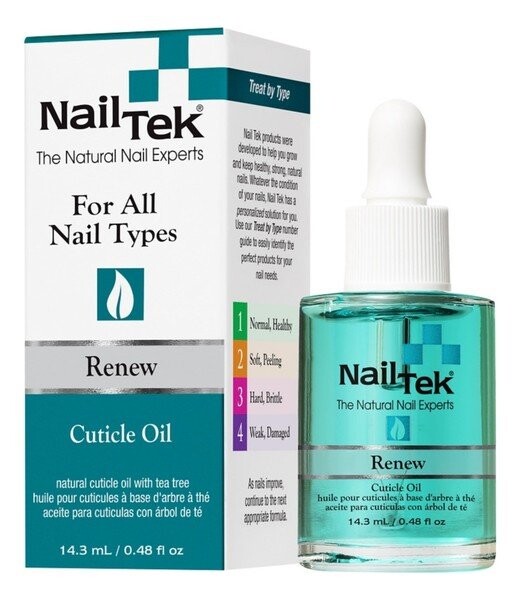 

Nail Tek, Renew, масло для кутикулы и ногтей, 15 мл