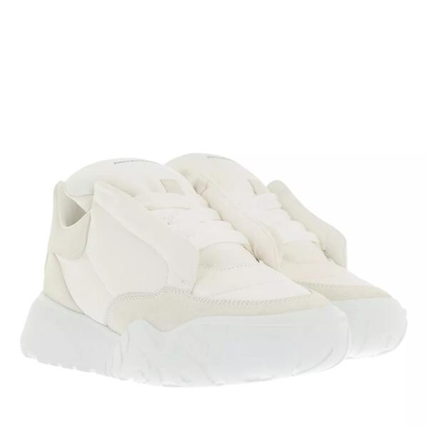 

Кроссовки oversized sneakers fabric Alexander Mcqueen, белый