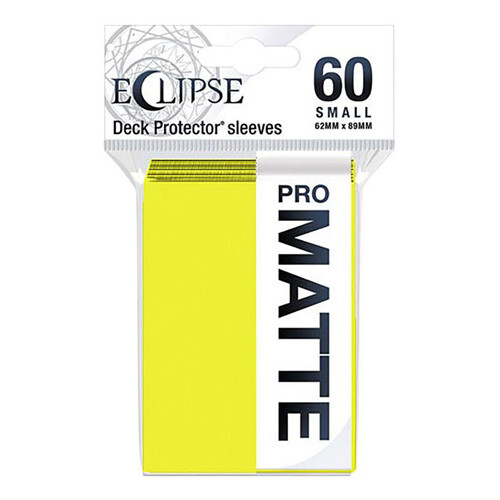 

Чехол для карточек Eclipse Matte Small Sleeves: Lemon Yellow (60) Ultra Pro